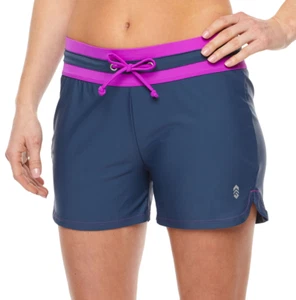 Free Country Swim Shorts Size S New Msrp $49.00 Slate Berrylicious - Picture 1 of 3