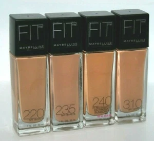 MAYBELLINE  FIT ME liquid make up foundation  MAKE UP  Your choice FREE SHIPPING - Picture 1 of 7