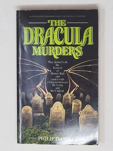 PHILIP DANIELS PAPERBACK 1ST - The Dracula Murders 1986 (Paperbacks From Hell) - Imagen 1 de 4