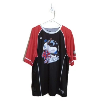 Jackie Robinson 42 Classic Pullover Baseball Jersey Style Shirt Sz XLarge Mens - Image 1 of 4