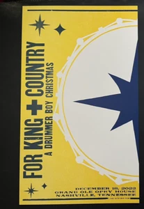 2022.12.18 For King and Country - A Drummer Boy Christmas Grand Ole Opry - Picture 1 of 1