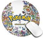 Pok?mon Mouse Pad Round Anti-Slip 20x20x0.3 cm High Resilience Rubber JAPAN NEW