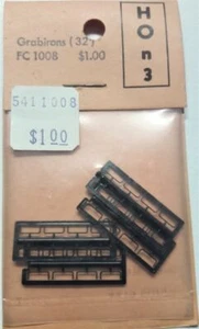 HO HOn3 Grandt Line/RROBB/MRGS Grabirons 32pcs(4 sprues) FC1008 miscdetail parts - Picture 1 of 3