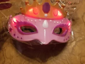 Light-up MASK Princess Fun Costume Mask for Party, NEW YEAR Mardi Gras, Dress up - Picture 1 of 10