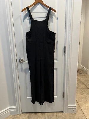 Macacão cropped novo com etiquetas Lou & cinza preto rayon leve ~~ tamanho XS - Imagem 1 de 4