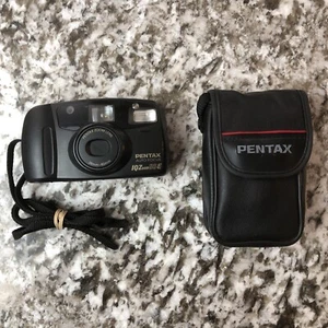 PENTAX IQZoom 80-E 35mm Point & Shoot Film Camera 38-80mm Zoom Lens - Picture 1 of 22