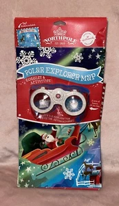 HALLMARK Polo Nord POLAR EXPLORER Adventure MAP con OCCHIALI 3D Natale 2014 - Foto 1 di 10