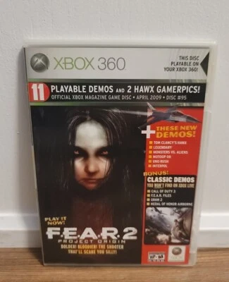 Xbox 360 Demo Disc #95 April 2009 F.E.A.R.2  - Image 1 of 4