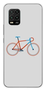 Coque en silicone imprimée compatible Xiaomi Mi 10 Lite Bike color Hipster - Photo 1 sur 3