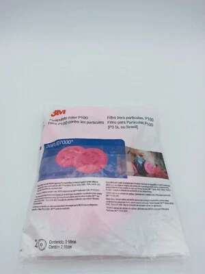 Filtros de partículas P100 - 2097/07184 - NUEVO - PRECINTADO  Foto 1 de 2