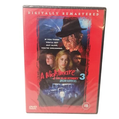 Nightmare on Elm Street 3 Dream Warrior DVD Horror Slasher Region 1 Brand New - Image 1 of 4