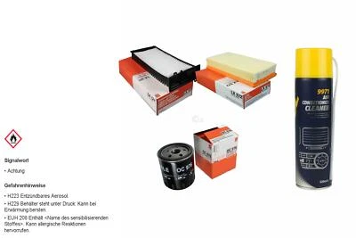 MAHLE Filter Paket MANNOL Klimareiniger für Citroën C5 I 2.0 16V 1.8 - Bild 1 von 4