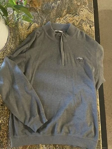 PGA Tour Golf Torrey Pines Pullover Sweater Warm Jacket LG Cutter & Buck India - Picture 1 of 5