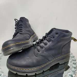 Dr. Martens Blk GENUINE LEATHER Boots Chukka BONNY Wyoming Mens 10 Women 11 99% - Picture 1 of 10