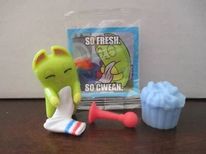Figura de gato Lost Kitties Sir Stinks-a-Lot canasta azul cuerno rojo serie 2 - Imagen 1 de 1