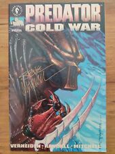 Predator Cold War #1  Dark Horse Comics 1991 VF. Signed by Steve  Mitchell.