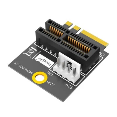 M.2(NGFF)  Key A/A+E/E  to PCI-E  1X Adapter - Image 1 of 4