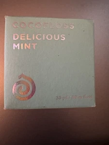 COCOFLOSS Coconut-Oil Infused Woven Dental Floss | MINT | Dentist-Designed - Picture 1 of 1