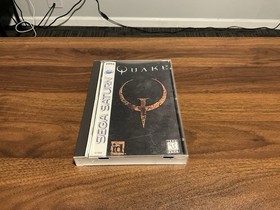 Quake (Sega Saturn, 1997) Cib Tested And Works Complete 