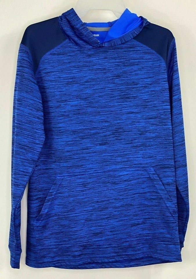 Sudadera con capucha Reebok Youth Boys 18/20 XL azul  Foto 1 de 3
