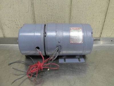 Baldor 27-494H-1537 Electric Brake Motor 1/2 HP 1600 RPM 24v DC - Image 1 of 4