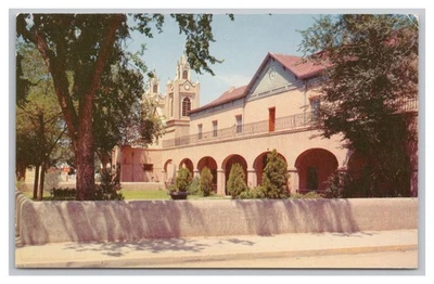 Church San Felipe Del Neri Albuquerque New Mexico Vintage Postcard UNP - Image 1 of 2