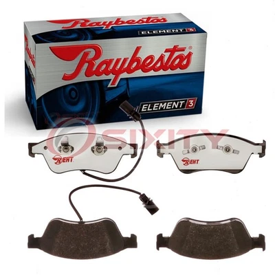 Juego de pastillas de freno de disco delanteras Raybestos Element3 para Audi S8 2007-2009 freno ak Foto 1 de 4