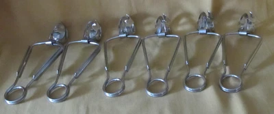 Set Di 6 Pinze Lumaca IN Acciaio Inox - Immagine 1 di 4