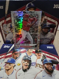 2025 Topps All-Star Game James Wood Rainbow Foil Parallel RC SP #65 Nationals - Bild 1 von 2