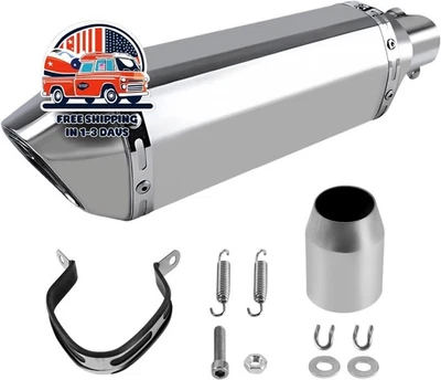 Motocicletas y scooters de calle/deportivos, admisión de 38-51 mm (titanio) NEW - Image 1 of 4