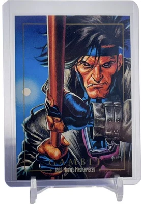 Gambit 1992 Marvel Masterpieces Card #29 W/Top Loader & Ebay Standard S&H 🔥 - Image 1 of 4