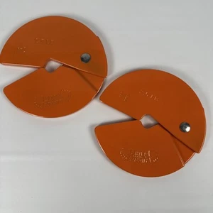 Piastre frazionarie per manubri Micro Gainz 2,5 libbre 2 pezzi per sollevamento manubri ARANCIONE - Foto 1 di 6