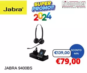 JABRA 9400BS PRO LADESTATION TOUCH DOCKINGSTATION MIT KOPFHÖRER TELEFON - Bild 1 von 1
