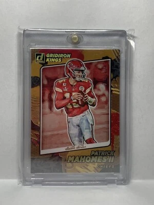2021 Patrick Mahomes II Donruss GK Gold Imprint “Studio Series” No.GK12 SP - Image 1 of 2