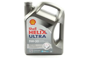 Shell Helix Ultra  Motoröl 5 Liter ECT C3 5W30 ACEA C3 API SN MB229.51/229.31