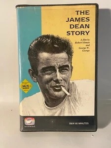 James Dean Story Video Classics VHS Video excellent original VC case - Foto 1 di 8