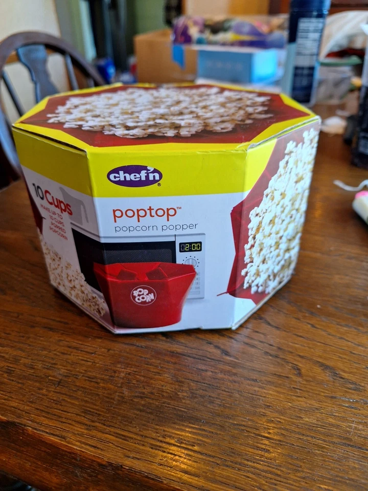 Caja y barril ¡Nuevo! Popper de palomitas de silicona para microondas Popper de Chef'n Foto 1 de 1