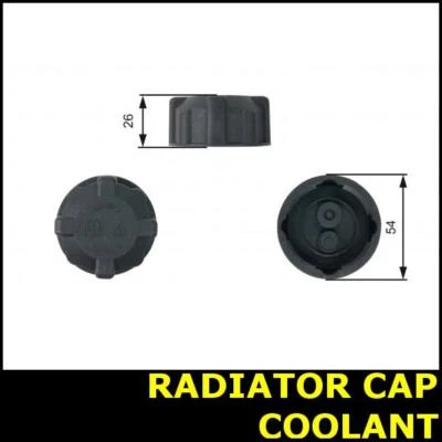 Tapa radiador refrigerante compatible con Fiat BRAVA BRAVO MAREA Opt2/2 Euro 2 I 1.2 1.9 202CR Foto 1 de 3