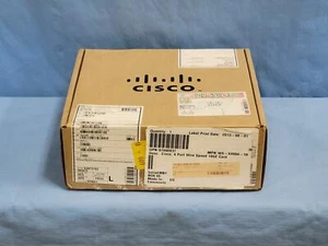 Módulo de expansión Ethernet X2 NOB Cisco 4 puertos velocidad de cable 10G WS-X4904-10GE - Imagen 1 de 7