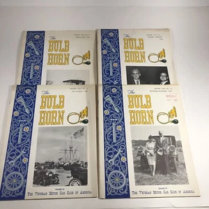 The BULB HORN 1962 LOT 4 Vol XXIII No 1,2,4,6 Veteran Motor Car Club of America - Picture 1 of 9