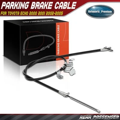 1x Rear Right Passenger Parking Brake Cable for Toyota Echo 2000-2005 51.77 inch - Image 1 of 4