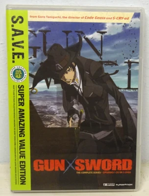 Gun X Sword Anime la Serie Completa 26 Episodi - Audio Inglese/Giapponese 5 Dvd - Immagine 1 di 4