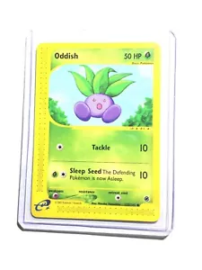 ODDISH - 122/165 - Conjunto Base de Expedición - Común - Tarjeta de Pokémon - Casi Nuevo - Imagen 1 de 1
