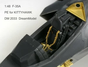 Dream DE-2033 1/48 F-35A Lightning II Photo Etches for Kitty Hawk - Picture 1 of 8