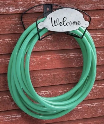 Welcome Garden Water Hose Hanger Rack Reel Capacity 125 ft Liberty - Image 1 of 3