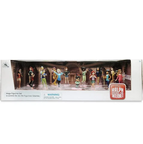 Disney Store Ralph Breaks the Internet Princess Mega Figure Set of 15 New Cover
