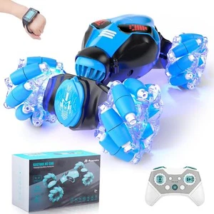 RC Stunt Car for Kids 6-12 - 4WD, Gesture Sensor, Rotating, Lights & Music - Picture 1 of 7