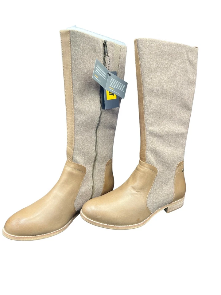 Botas de montar para mujer Caterpillar Ceil cuero tostado y lana P310508 Foto 1 de 4