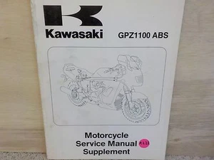 KAWASAKI 1996 GPZ1100 ABS FACTORY SERVICE MANUAL SUPPLEMENT (K222) - Bild 1 von 3