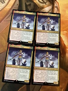 MEET AND GREET "SISAY" x4 mtg casi nuevo sin fin 4 raro - Imagen 1 de 1